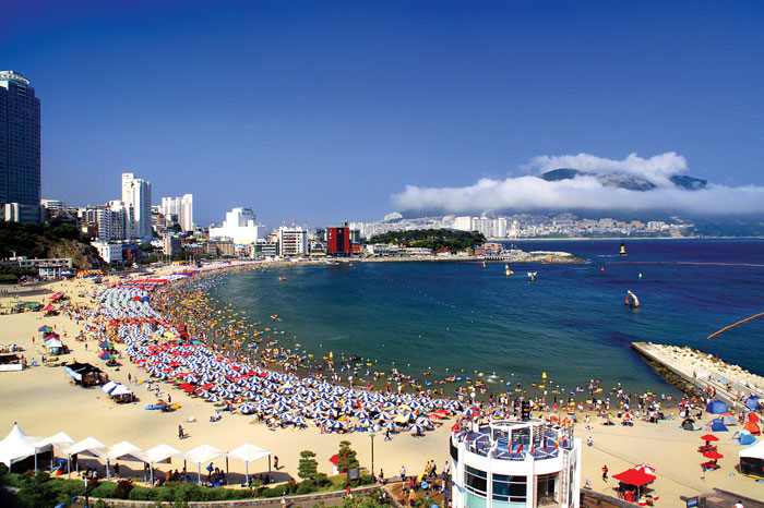 lễ hội cát Haeundae tại thành phố Busan 