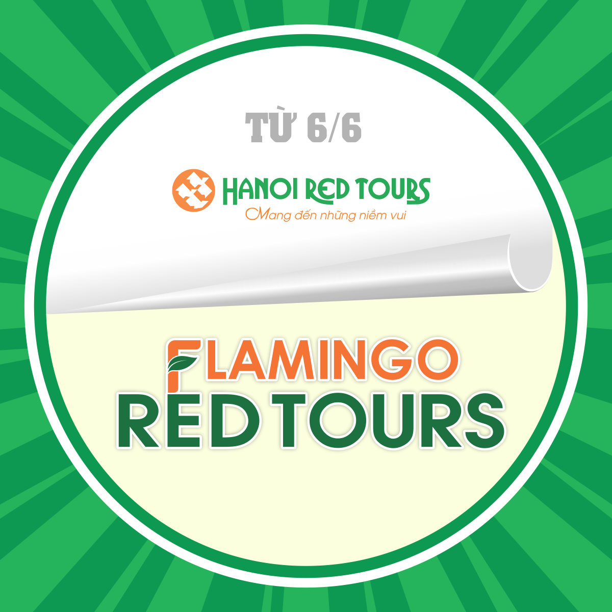 HanoiRedtours đổi tên thành Flamingo Redtours 